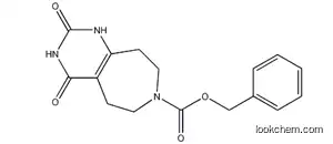 Molecular Structure of 1207369-43-4 (benzyl 2,4-dioxo-3,4,5,6,8,9-hexahydro-1H-pyrimido[4,5-d]azepine-7(2H)-carboxylate)